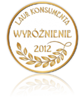 Laur Konsumenta 2012 Wyróżnienie